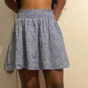 Floral mini skirt